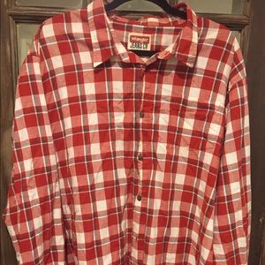 Long sleeve plaid button down